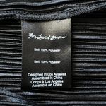 For Love & Lemons Skirt Womens Large Pleated Marion Gunmetal Metallic Photo 12