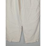 Urban Outfitters ‎ Outfitters Ivory Cotton & Viscose Pleated Tapered Pants X SMALL NWT Photo 2