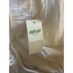 Aerie  White Boho Crochet Bodice Midi Dress Sleeveless Flowy Summer Beach M NWT Photo 7