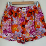 Aerie  Floral Print Lounge Shorts – Size M Photo 0