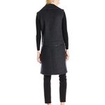 Elie Tahari Gray Willa Wool Convertible Vest in Dark Gray Photo 1