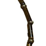 Vintage Tigers Eye collar necklace graduated beads copper toggle clasp 18" Photo 2