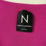 Naked Wardrobe  Ruched Front V-Neck Crop Tank Womens‎ Size 1X Pink Photo 1