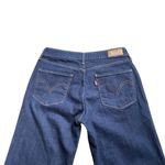 Levi's Levi’s Women’s Capri Bermuda Blue Denim Jeans Size 6 Cuffed Classic Straight Leg Photo 4