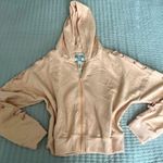 Victoria's Secret Victoria’s Secret Sport Pink Full Zip Hoodie Gold rivets Photo 0