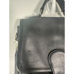 Coach 5130 Vintage Black Leather Station Crossbody Bag Purse Original Hangtag Photo 6