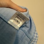 Rachel Comey  Siega Blue Checked Sheath Dress Size Large Photo 4