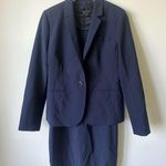J.Crew Suiting Dress and Blazer Wool Tollegno 1900 Bi-Stretch Navy 14 Photo 0