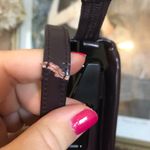 Gucci VINTAGE 1990'S SLIM ZIP SHOULDER BAG AUBERGINE PURPLE MASTERCALF LEATHER Photo 11