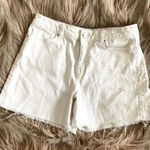 WHITE‎ LABEL Brompton Boyfriend Fit Shorts Sz 26 White Photo 0