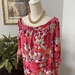 simply styled By Sears Women Off The Shoulder Size Large Floral Short Sleeve Photo 1