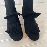 Rebecca Minkoff NWT  Black Suede Lara Bootie Pull on Bow Womens Size 10M Photo 2