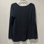 Lululemon Women's Sz 8 Long Sleeve Draped Bum Covering Oversized Shirt Top Yoga Photo 2