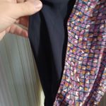 Studio 1 New York vintage groovy purple pink geometric fit & flare dress size 12 Photo 5