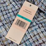 Nanette Lepore ‎ Sheath Dress Size 16 Ice Denim Multi Tweed Back Zip Short Sleeve Photo 6