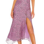 Misha Lisa Floral Dress Size US 8 Pink Photo 0