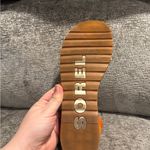 Sorel Women’s Stylish Strappy Orange and Cream Sandals Photo 6