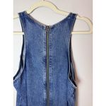RE/DONE  Blue Mere denim Racer Tank Midi Dress Women's Sz M NWT $495 Photo 12