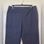 Lafayette 148 NWT Women’s Jodhpur Cloth Lexington Cropped Pants Navy Blue Size 8 Photo 1