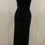 La Femme 28079 Black Cut Out Back Gown 4 Photo 1