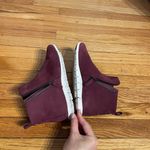 Cole Haan ZEROGRAND Sneakers high top Waterproof Zip Bootie Winetasting Red Nubuck active sport athletic Double Side zip closure, cushioning, Durable traction sole Photo 2