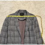 Rachel Zoe  Women’s Fall Blazer Size Med Very GUC Jacket Open Front Black White Photo 10