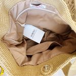 Soraya Hennessy cotton handwoven fringe boho crossbody bag NEW Yellow Photo 11