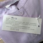 Chains of Buffalo Shirt Womens Small Purple Floral Embroidery Fairy Boho Peasant Photo 5