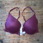 Victoria's Secret Victoria’s Secret maroon wear everywhere push-up 32D bra Photo 0