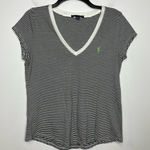 Ralph Lauren  striped v-neck‎ tee size medium Photo 0