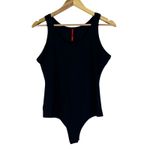 Spanx Suit Yourself Scoop Neck Tank Bodysuit Womens M Black Stretch Shaping Photo 1