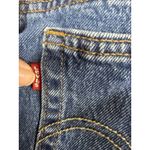 Levi's Vintage 90s Levi’s 501 Women’s Jean Shorts Size 33 Med Wash Cut-Off Photo 4