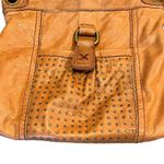 The Sak Soft Tan Leather Studded Crossbody Bag Purse Photo 4