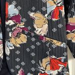 Chelsea 28 Navy Stripe Floral Jacket Blazer Size X--Small EUC #0856 Photo 1