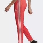 Adidas  Tiro 19 Pants Shored Red/White ED6049 Women’s Size X-Small NEW Photo 2