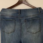 Vanilla Star Jeans Vanilla Star Distressed Cropped Jeans - Blue Photo 4