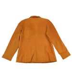 MontanaCo Suede Leather Jacket Women's Full Zip Copper Orange Warm Tone Large Photo 1