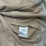 Sabina Musayev Mercury Mini Dress Metallic Shimmer Mini Dress Tie Front Size M Silver Size M Photo 6