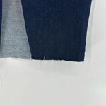 ZARA Blogger Favorite Viral Denim Back Zip Strapless Bodycon Midi Dress Small Photo 9