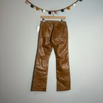 Gap NWT Deadstock Y2K  Low Rise Tan Leather Pants Photo 5