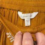 Garnet Hill Solaris embroidered crepe maxi skirt size S Photo 4