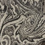 Trina Turk Metallic Silver Single Breasted Crop Blazer 4 Photo 9