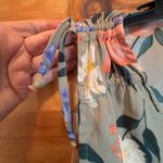 Frye  V-neck maxi dress floral pattern 97% polyester and 35% spandex. Women’s M Photo 3