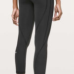 Lululemon Time to Sweat 23” Leggings (Luxtreme) – Dark Carbon, Size 4 Photo 0