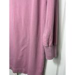 Gap Sweats Purple Long Sleeve Crew Neck Sweatshirt Dress Women’s Size Large Photo 4