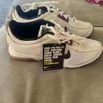 Nike  Air Max White and Purple Athletic Shoes Photo 2