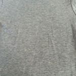 Reformation  Kendy rib knit mini dress bodycon dress in marble gray size M medium Photo 3