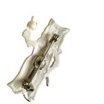 Vintage Miss Piggy Enamel Gown & Champagne Glass Pin Pink Photo 4