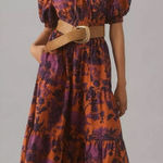 Anthropologie  The Somerset Maxi Dress: Puff-Sleeve Edition Size Medium Floral Photo 0