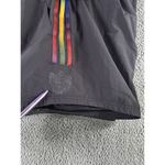 Adidas Shorts Women XL Trefoil Nylon Running Athletic Rainbow Y2K Retro Photo 8